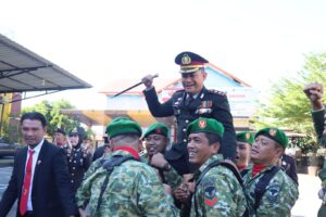 80 Tahun Mengabdi Polri Untuk Masyarakat, Hari Bhayangkara ke-80 di Polres Tenggara Berlangsung Khidmat