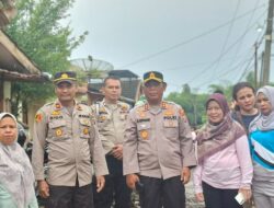 Turun Langsung! Kapolres Simalungun Tinjau Lokasi Banjir Pasar Bawah, Pastikan Bansos dan Dapur Umum Segera Didirikan