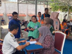 Sambut HUT ke-81 RI, Lapas Sibolga Gelar Cek Kesehatan Gratis bagi Warga Binaan dan Keluarga