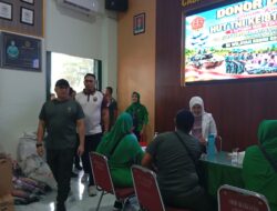 Peringati HUT ke-81 TNI,Kodim 0203/Lkt Gelar Baksos Kesehatan Gratis,Ratusan Warga Hadir
