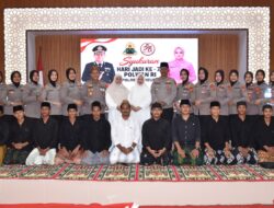 Polres Bireuen Perkuat Kepedulian Sosial dalam Peringatan Hari Jadi ke-78 Polisi Wanita Republik Indonesia